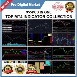 (Combo) Top Collection MT4 Indikator Indicator For Trading 955PCS